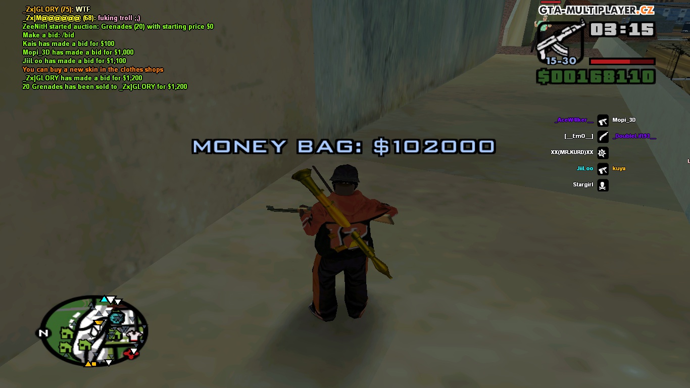 Las Colinas Moneybag :D