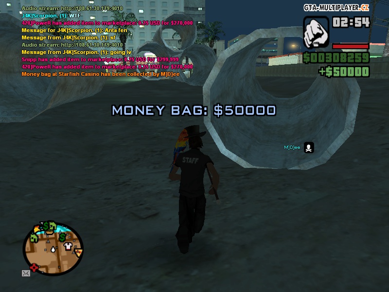 MoneyBag in starfish casino