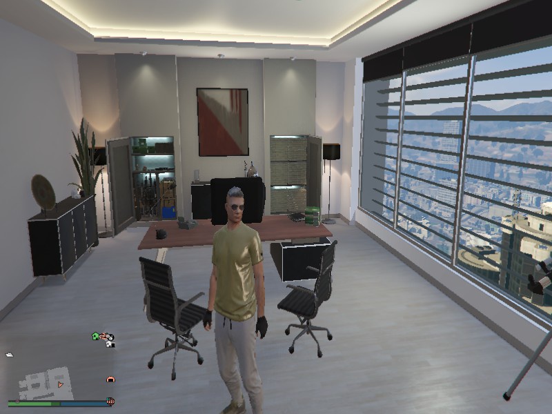 Playing GTA V