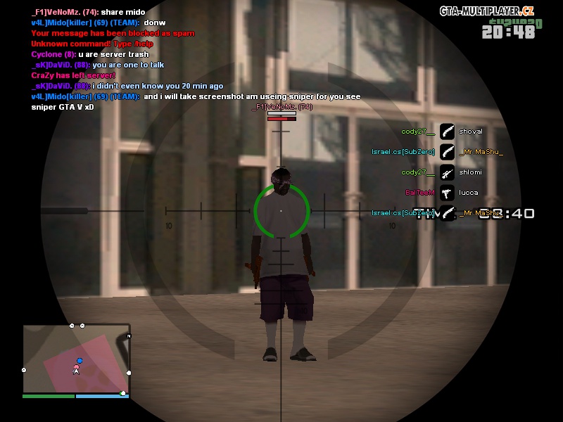 sniper GTA V xD 