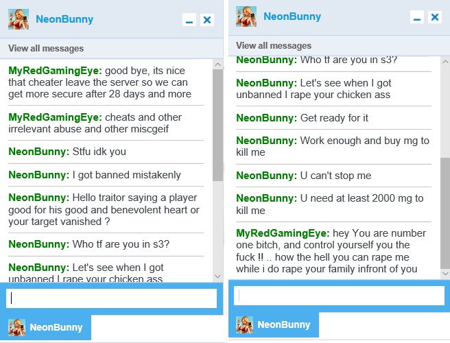 NeonBunny, is expopsed ! (You abused First)