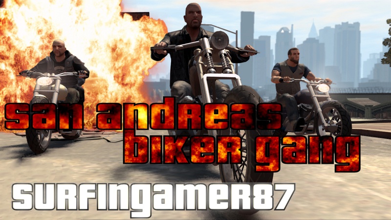 Gang of Bikers - GTA SA