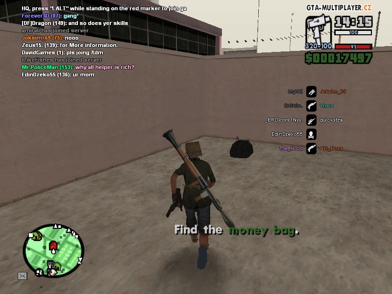 MONEYBAG in REDSAND WEST/EAST <3