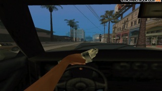 driving on first person