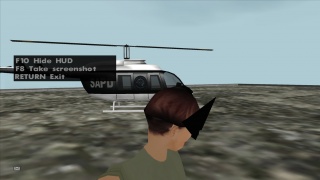 Airtaxi in GTA SA 3 server