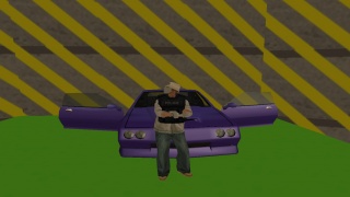 Iam in carshow with my Flying car with wing