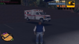 Levitující sanitka 2 GTA 3