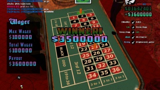 First Player  Win 3.5M! in Roulette!