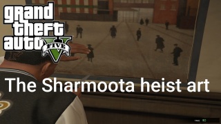 GTA V The Sharmoote Heist Art