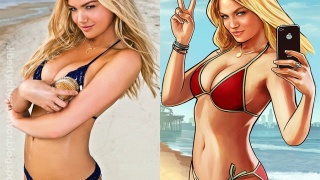 Kate Upton in GTA V