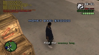 moneybag which was at dillimore with "red country" tag