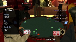 A bugged poker game