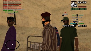 Axey,Szyszka and me in jail