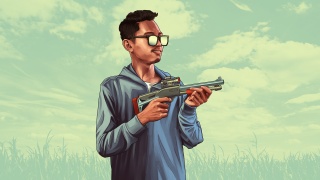 GTA 5 illustration style