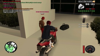 moneybag in downtown los santos in los santos with friend!!