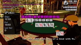 4 of a kind in poker [ACHIEVEMENT]