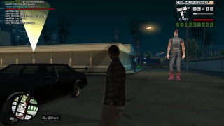 Random floating bloke... Gotta love GTASA 