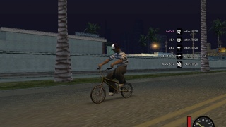 A biker in LS