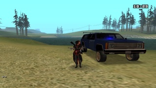 My 1st FFT Colored FBI Cop Car <3 