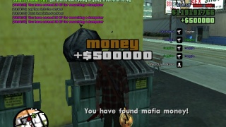 I found HUNGARIA_MAFIA_JANI's money from dumpster <!>