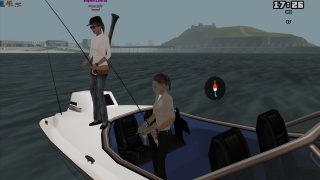 fishing with friends