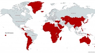 World Map of rare WLTS players :O