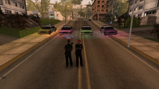 me and _Grepka. with 4 ft colored lspd!