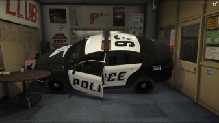 Los Santos Police Department profi parking