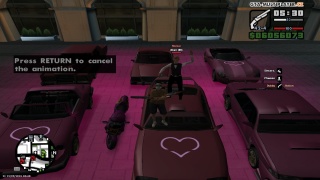 screenshot with akari and my cars