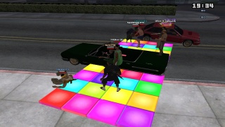 Auto-Mobile Dance Floor