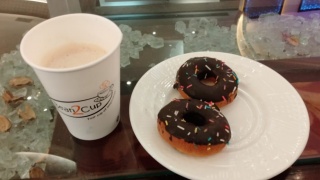 Donuts and coffee 