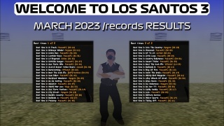 WTLS 3 || March 2023 [/records]