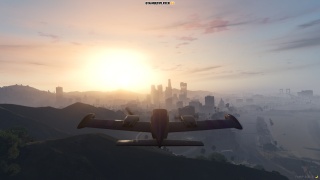 Sunrise over Los Santos