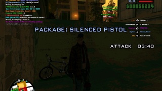 package:silenced pistol