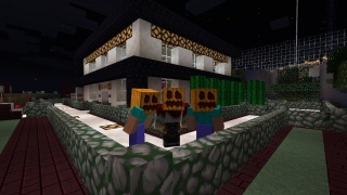 Halloween na Minecraft serveru