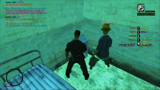 Just me and my cousin doing our usual work in prison :3