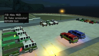 San Andreas Police Departments colored vehicles