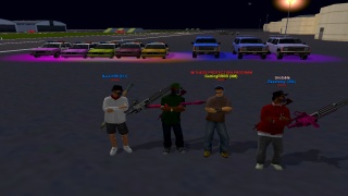 San Andreas department collection with friends.