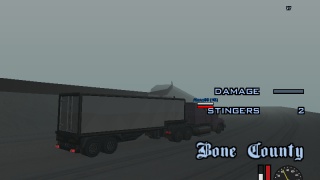 Bad weather for trucking