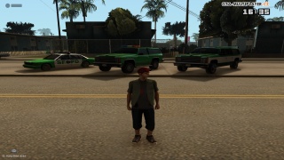My special green law enforcement vehicles :D