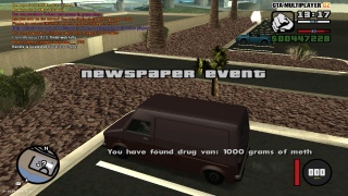 Newspaper event - Drug van LV