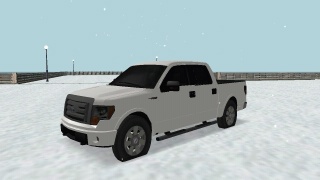 Ford Lobo + snow mod 