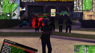 Grove Street Families got all the map