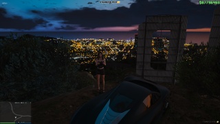 night Los Santos City