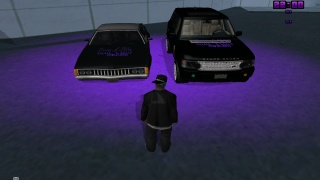 2 black cars