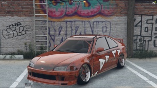 Orange tuning car :)