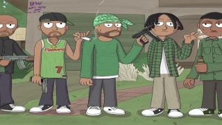 Grove Street Famillies Cartoon