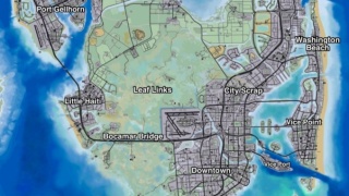 Rockstar leaked GTA VI map !