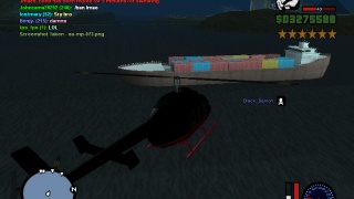 my first cargo ship i robbed :)