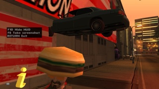 holy burger the car